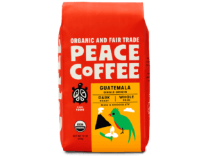 guatemala dark roast organic coffee bag